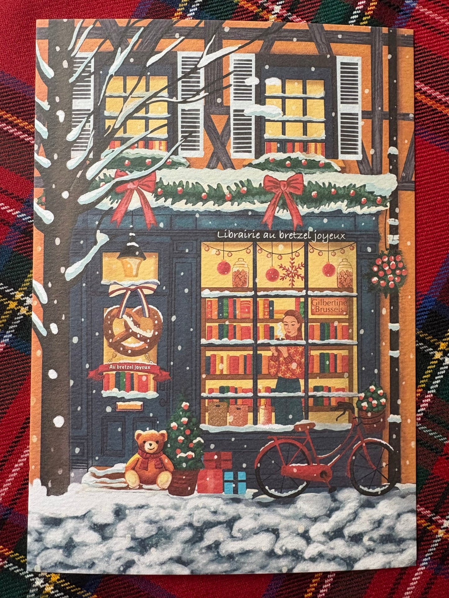 Carte A5 Trésors de Noël - Gilbertine BrusselsGilbertine Brussels