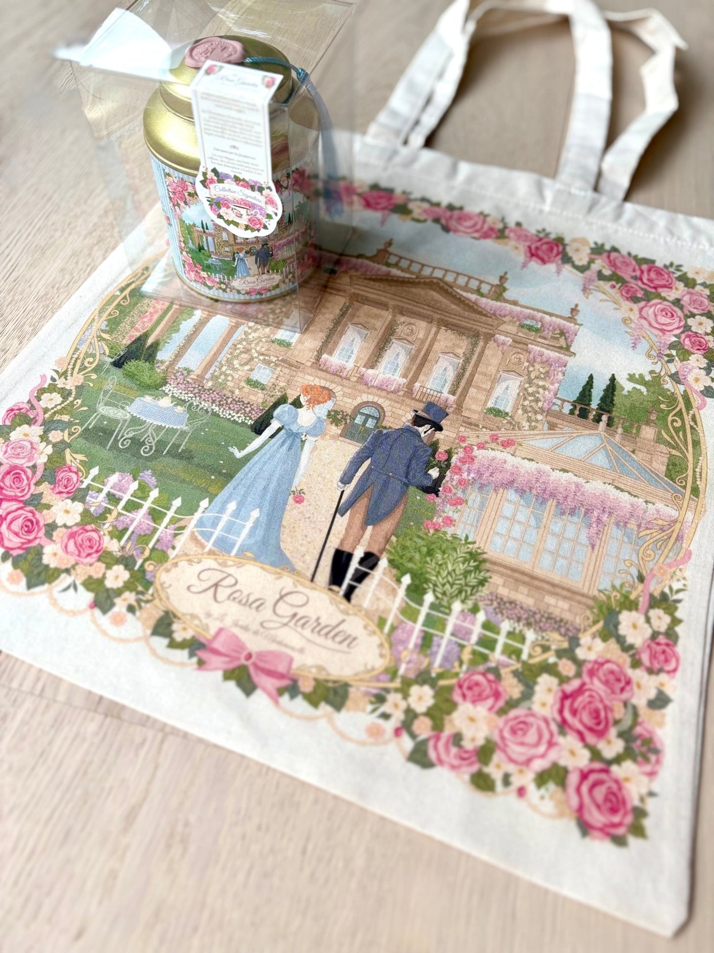 Coffret douceurs Rosa Garden - Gilbertine BrusselsGilbertine Brussels