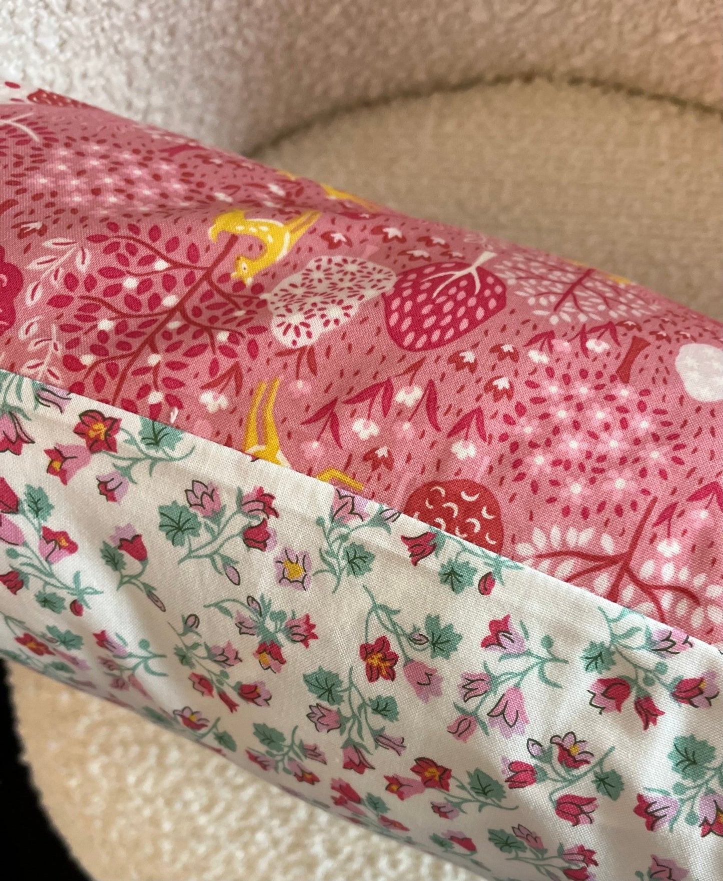 Housse de coussin Fairy woodland 🦌💙🩷 - Gilbertine BrusselsGilbertine Brussels