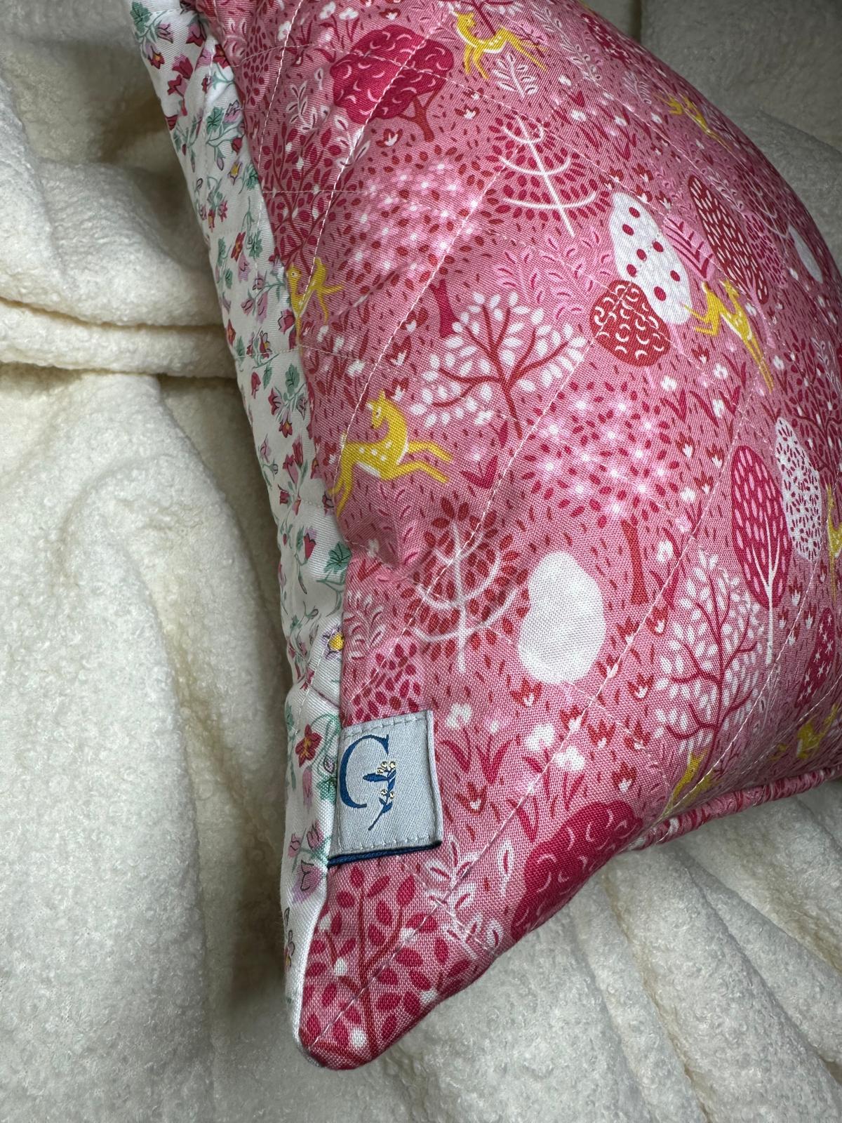 Housse de coussin Fairy Woodland🦌 Matelassée - Gilbertine BrusselsGilbertine Brussels