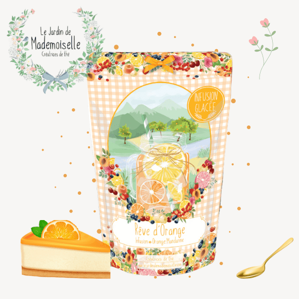 Infusion glacĂ©e đRĂȘve d'orange - Gilbertine BrusselsGilbertine Brussels