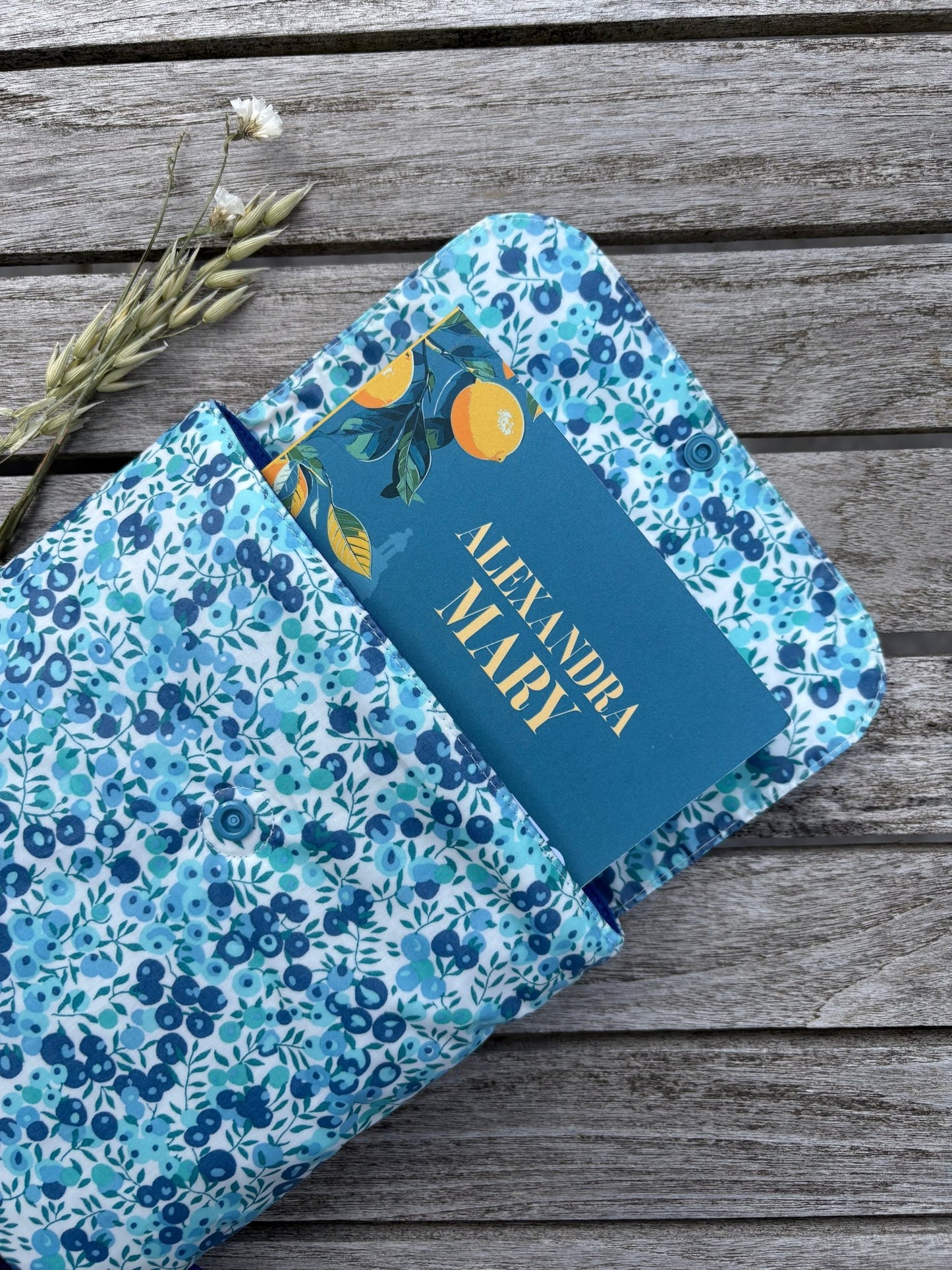 Pochette Splash Big Blue (Medium) - Gilbertine BrusselsGilbertine Brussels