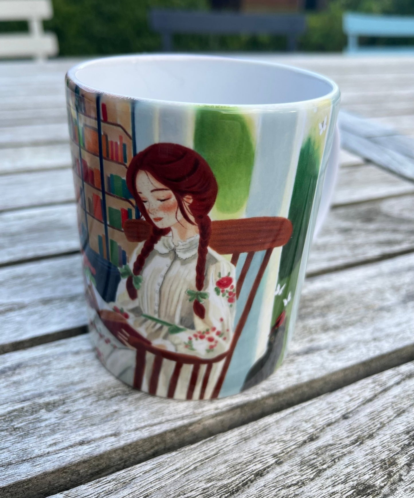 PRE - COMMANDE MUG Anne de Green Gables 'La petite librairie de Avonlea' 🦋🦋 - Gilbertine BrusselsGilbertine Brussels