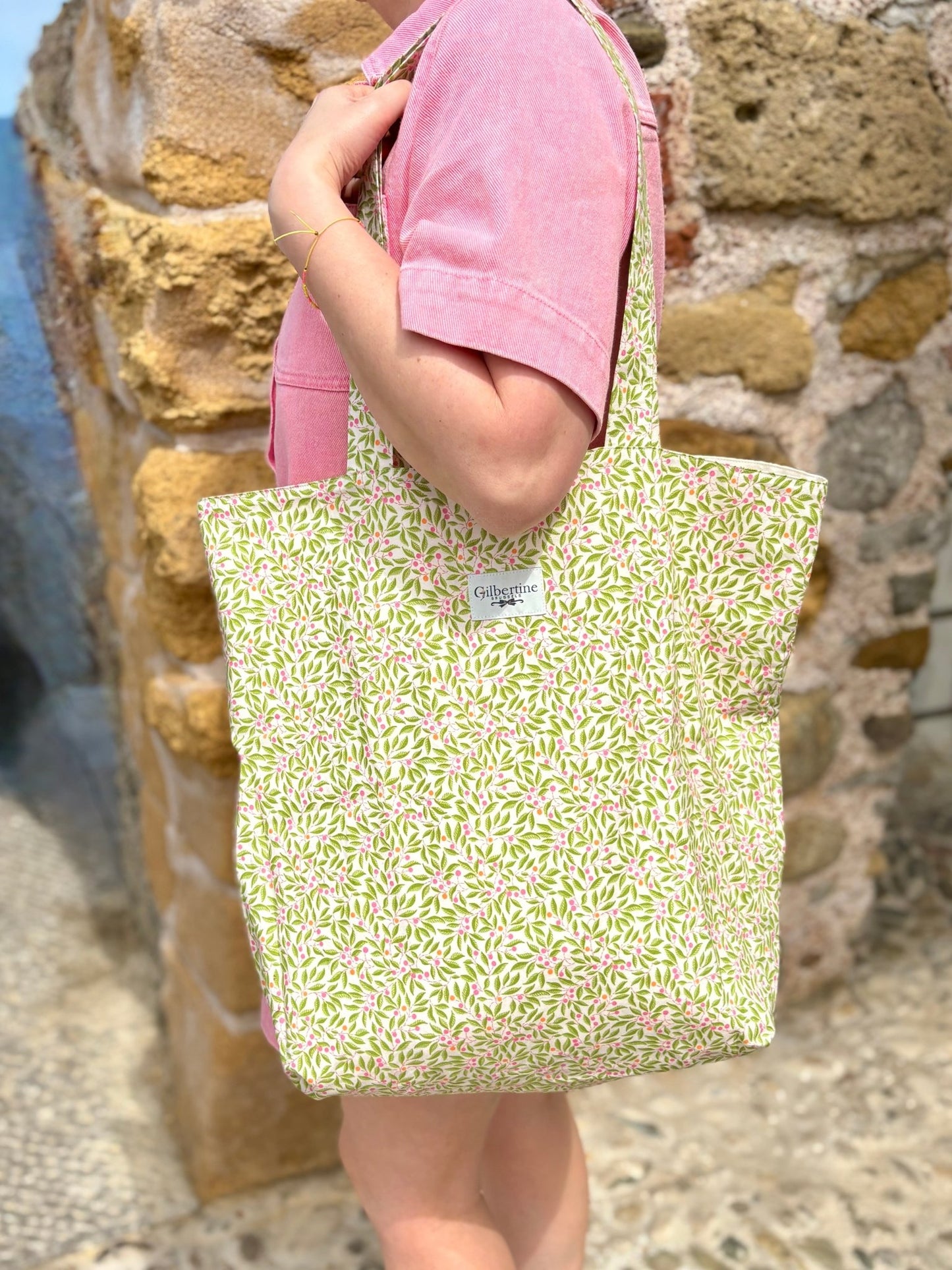 Sac cabas Under the olive tree 🫒 - Gilbertine BrusselsGilbertine Brussels