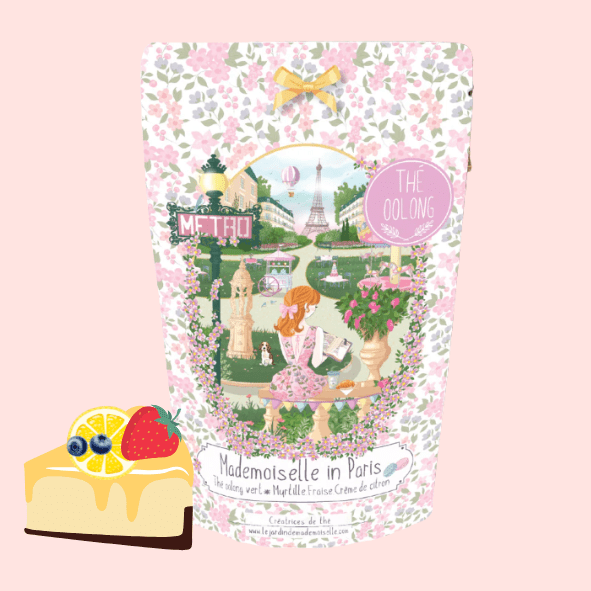 Thé oolong vert 🥬 Mademoiselle in Paris - Gilbertine BrusselsGilbertine Brussels