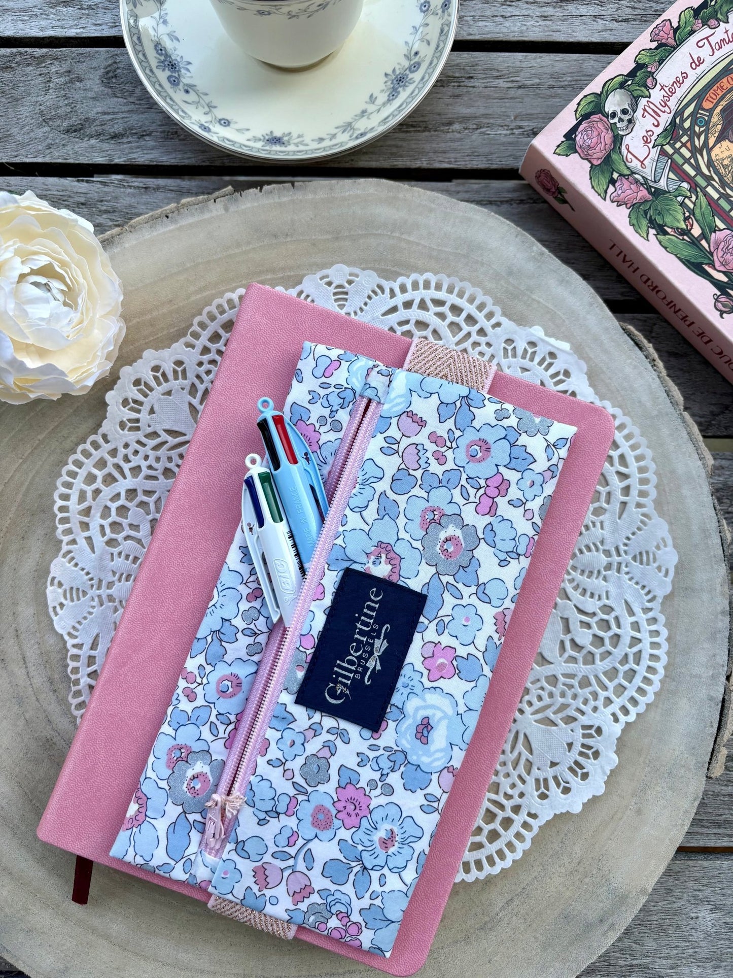 Trousse plumier Macaron - Gilbertine BrusselsGilbertine Brussels