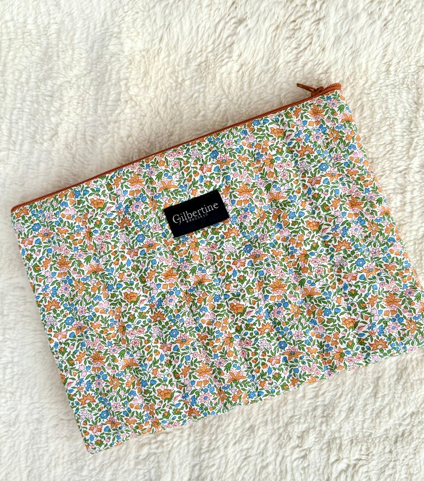 Trousse zippée Rosemary - Gilbertine BrusselsGilbertine Brussels
