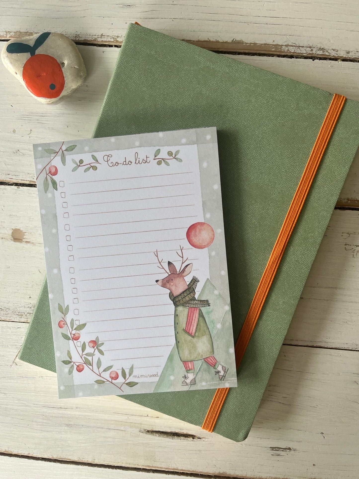 Bloc -notes TO-DO LIST mimiwood - Gilbertine BrusselsGilbertine Brussels