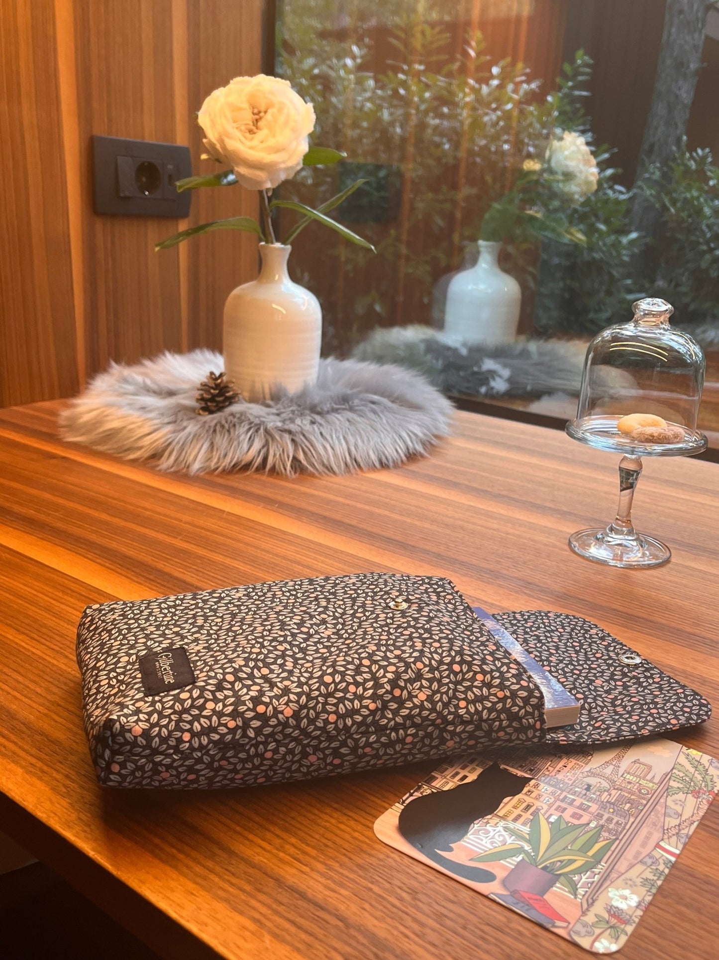 F&M Pochette Livre de Poche Cosy Leaves - Gilbertine BrusselsGilbertine BrusselsPochette livre