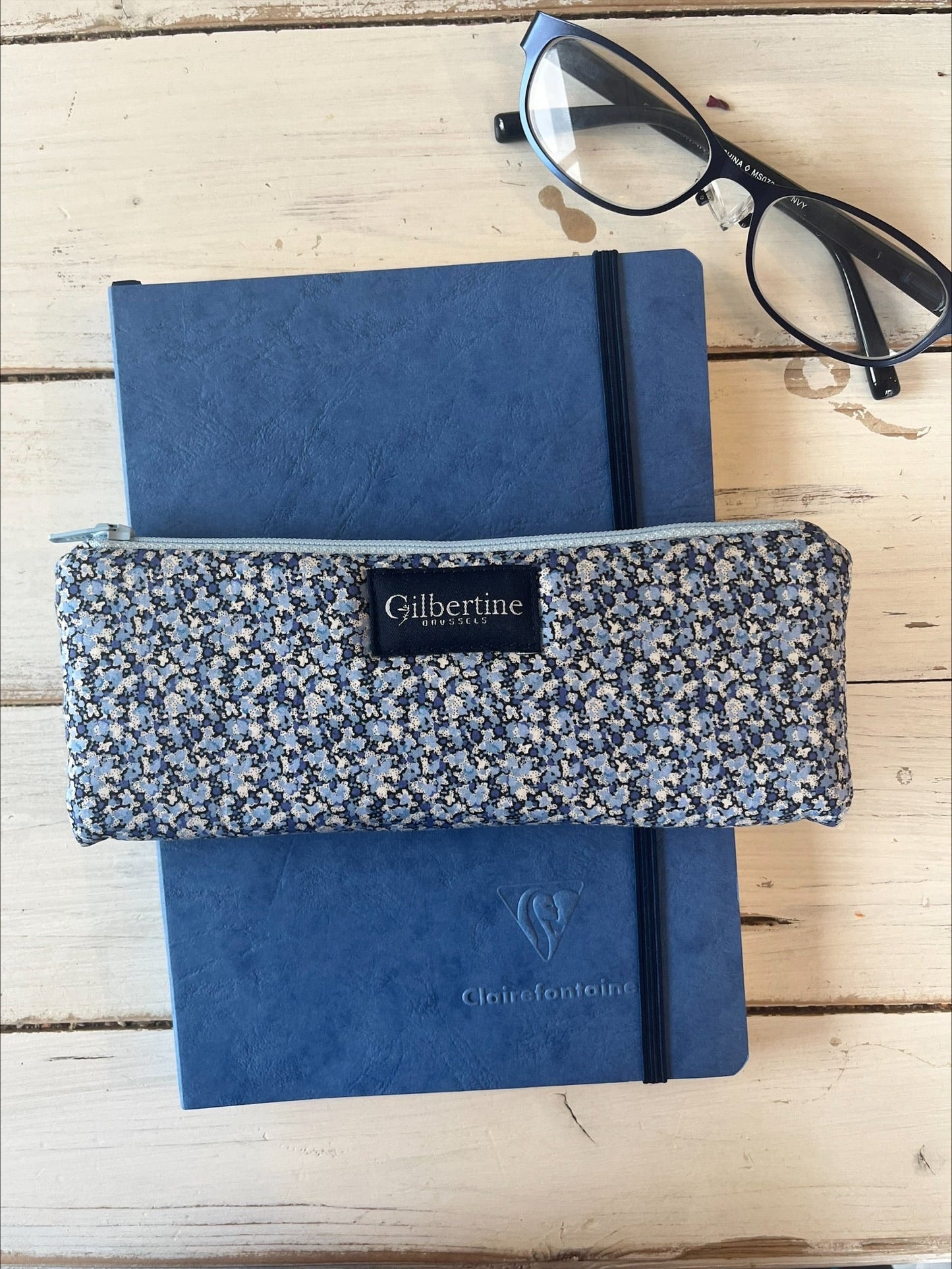 Trousse à lunettes Blu - Gilbertine BrusselsGilbertine Brussels
