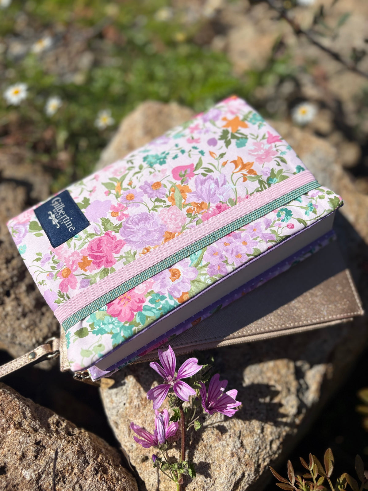 Couvre-livre moyen adaptable Marie-Antoinette