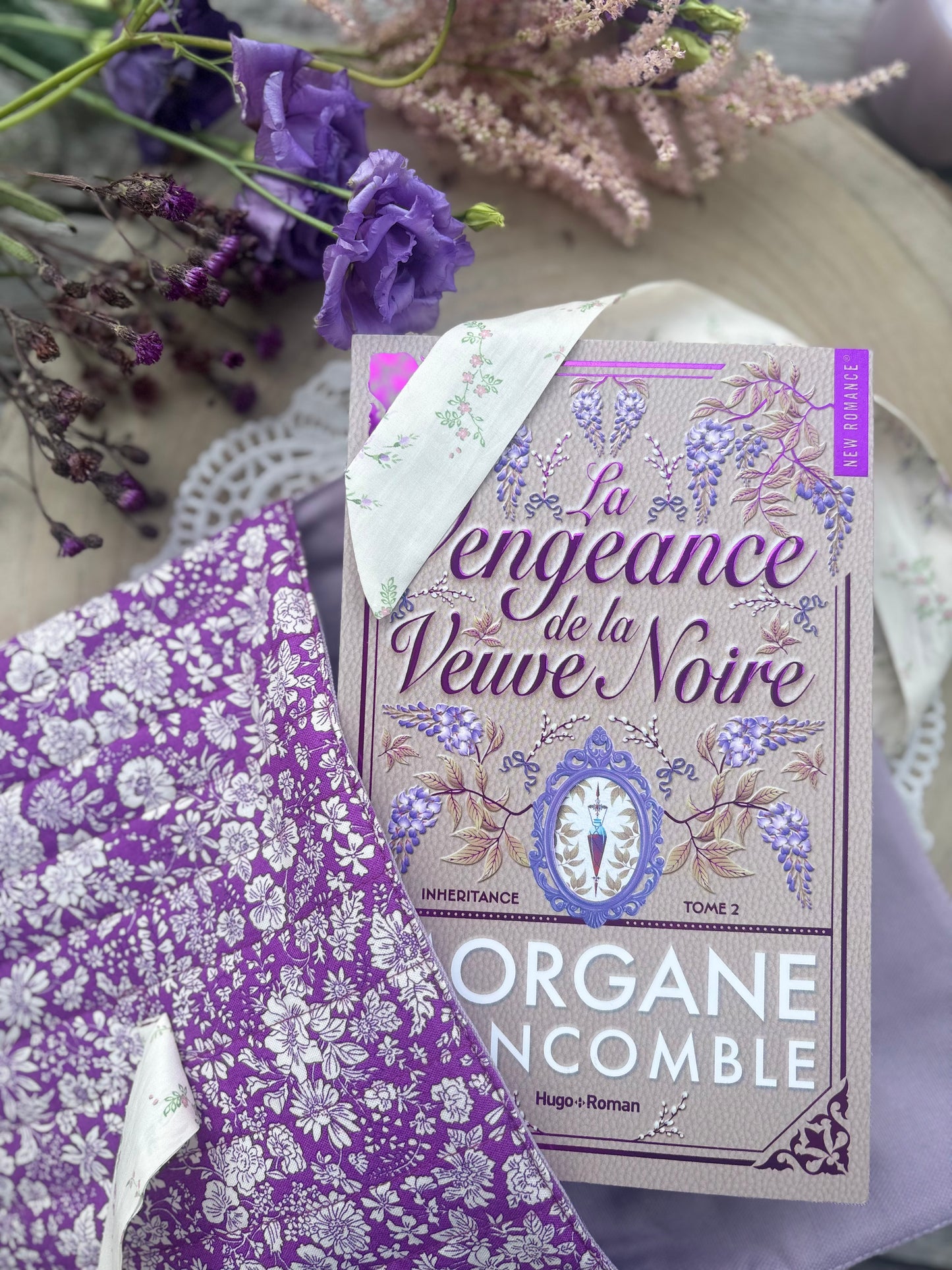 Pochette ruban Love Poison 💜 [format roman]