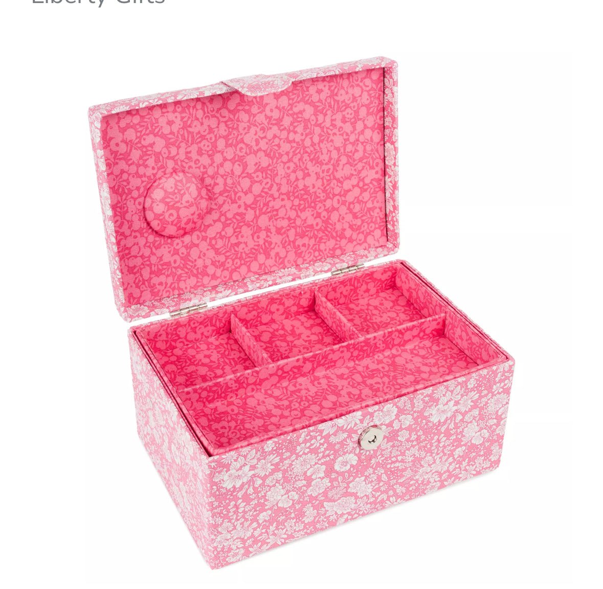 Boîte à couture en tissu Liberty - Gilbertine BrusselsGilbertine Brussels