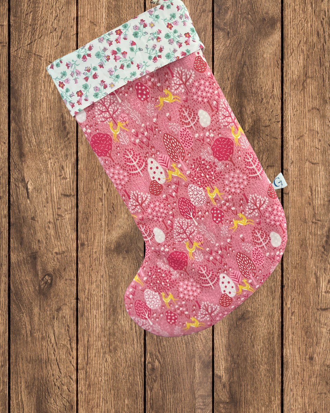 Botte de noël en tissu Liberty® - Gilbertine BrusselsGilbertine Brussels