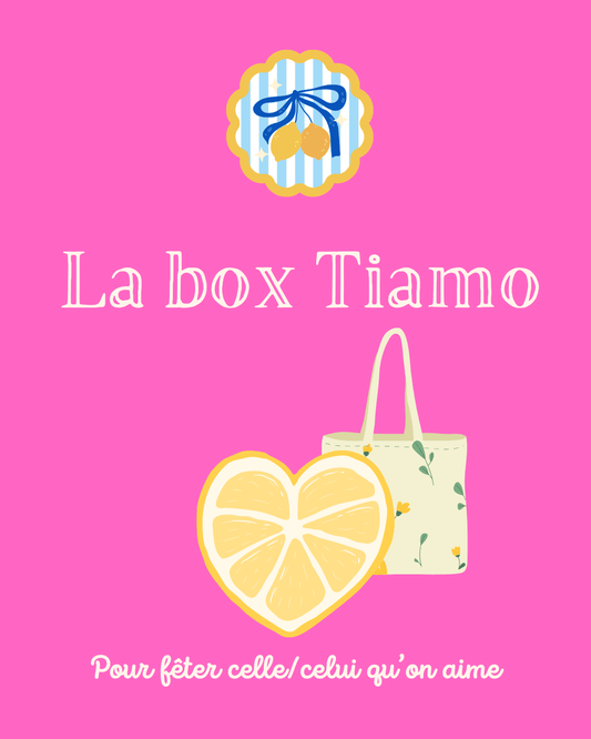 Box Tiamo 💛 - Gilbertine BrusselsGilbertine Brussels