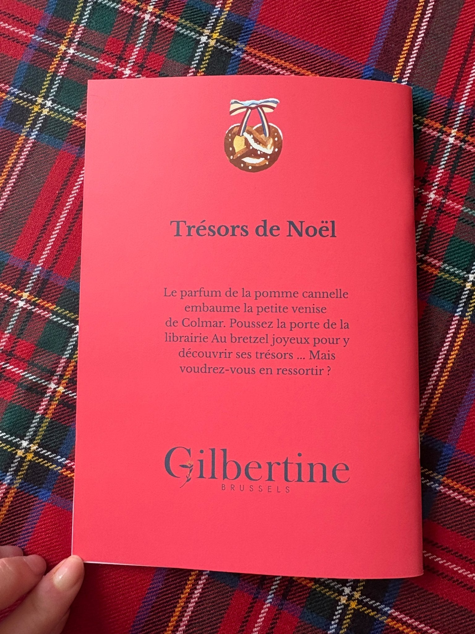 Carnet A5 ligné Trésors de Noël - Gilbertine BrusselsGilbertine Brussels