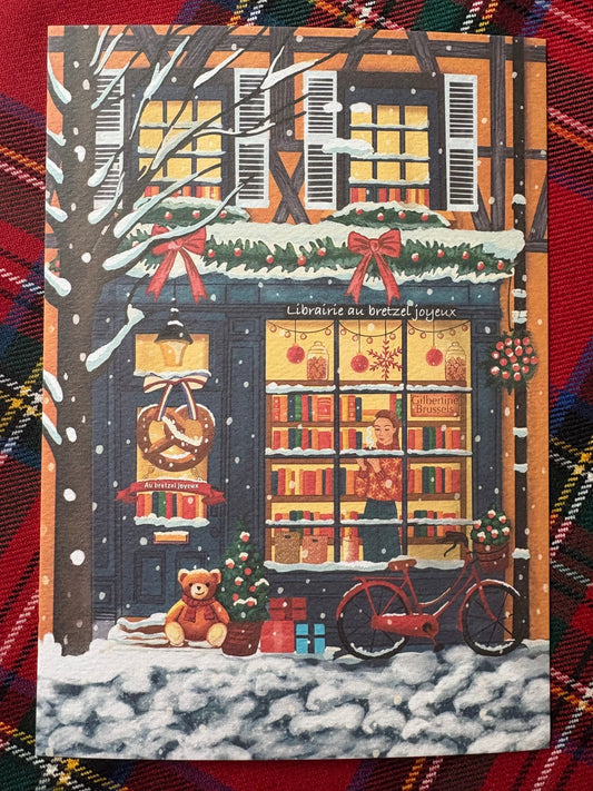 Carte A5 Trésors de Noël - Gilbertine BrusselsGilbertine Brussels