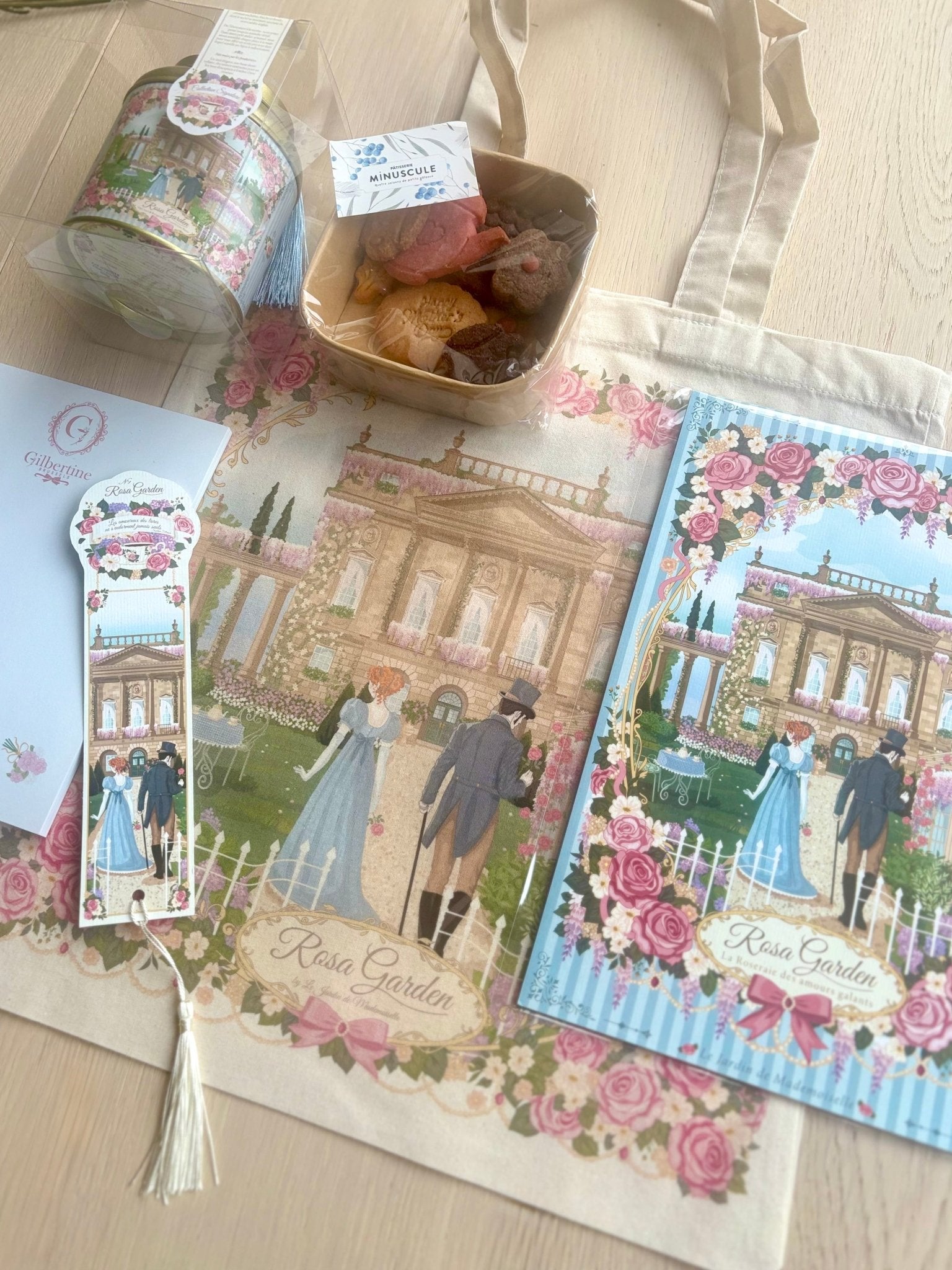 Coffret douceurs Rosa Garden - Gilbertine BrusselsGilbertine Brussels