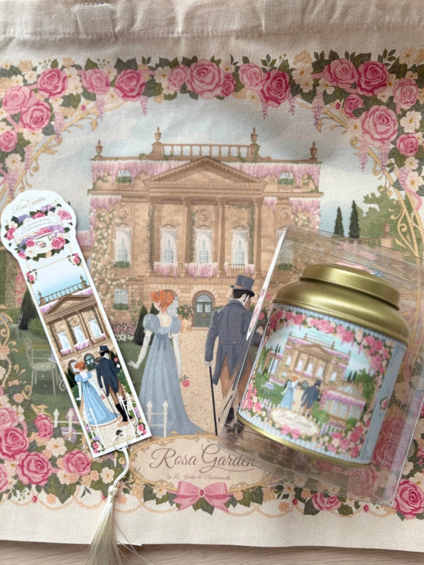 Coffret douceurs Rosa Garden - Gilbertine BrusselsGilbertine Brussels