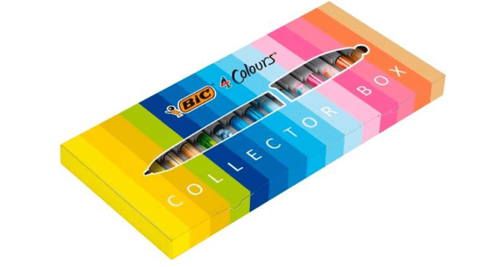 Collector Box 15 BIC® 4 couleurs - Gilbertine BrusselsGilbertine Brussels