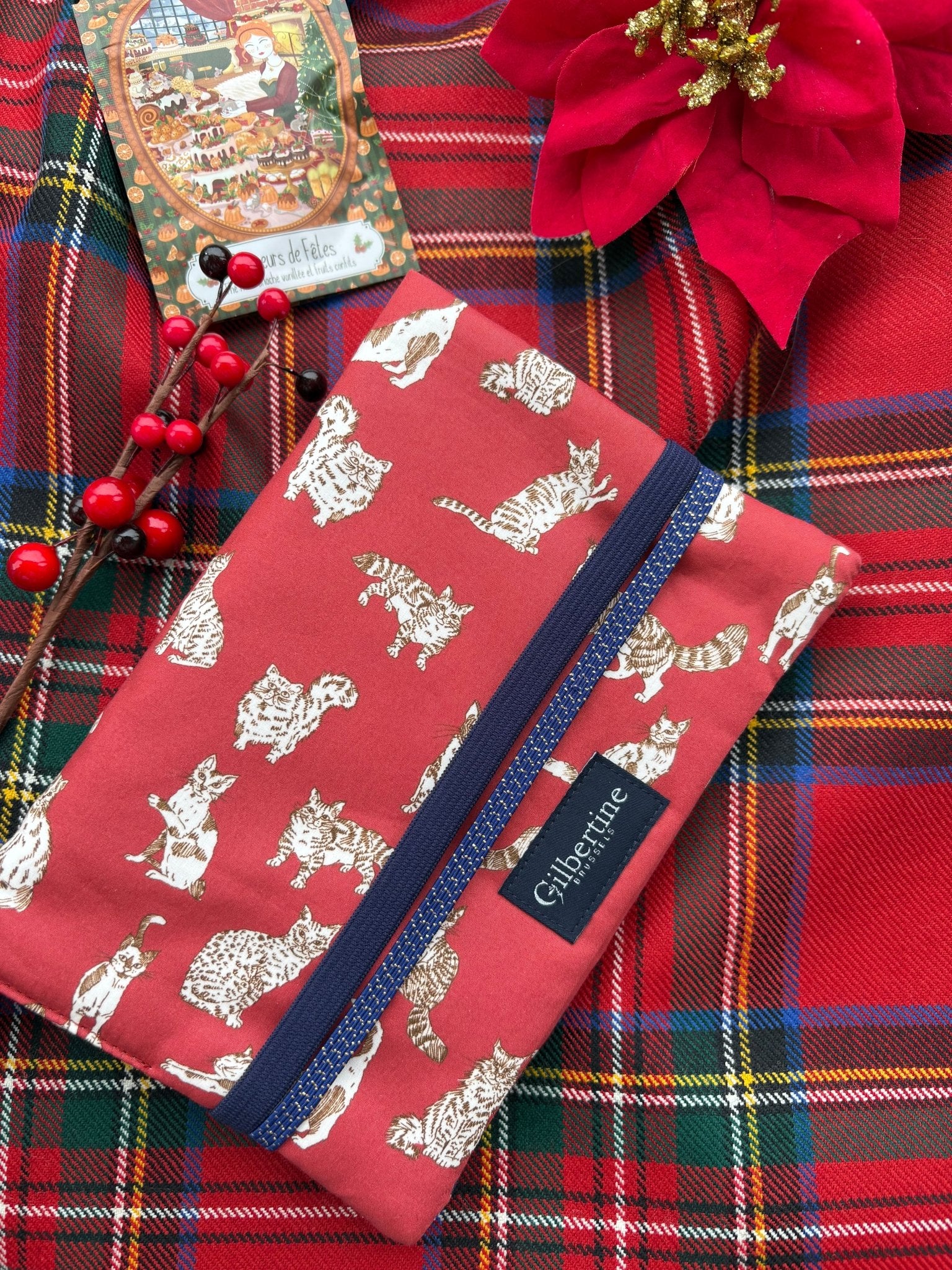 Couvre - livre de poche adaptable Edgard - Gilbertine BrusselsGilbertine Brussels