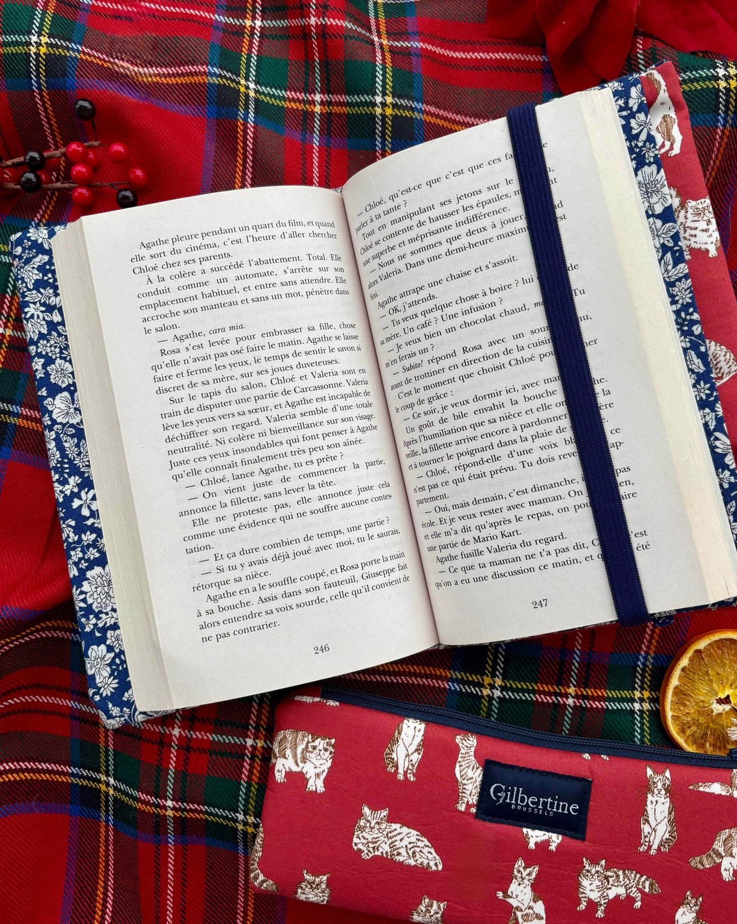 Couvre - livre de poche adaptable Edgard - Gilbertine BrusselsGilbertine Brussels