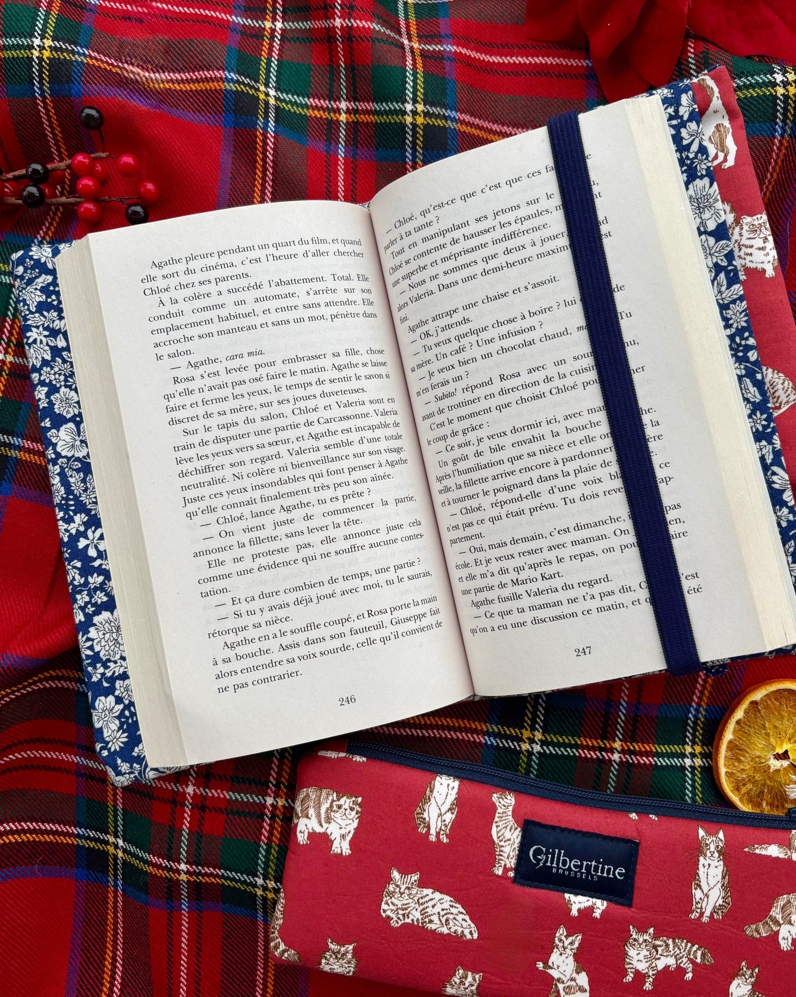 Couvre - livre de poche adaptable Edgard - Gilbertine BrusselsGilbertine Brussels