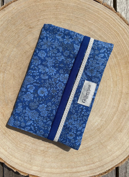 Couvre - livre de poche Cyclade's blue [adaptable] - Gilbertine BrusselsGilbertine BrusselsPochette Livre