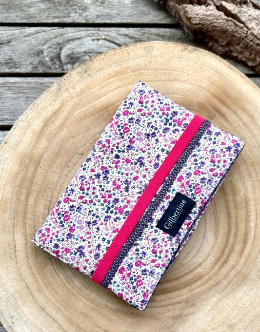 Couvre - livre de Poche Purple paillette [adaptable] - Gilbertine BrusselsGilbertine Brussels