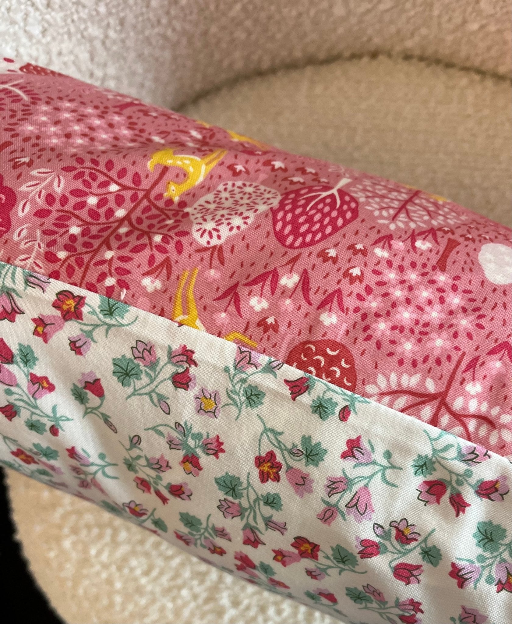 Housse de coussin Fairy woodland 🦌💙🩷 - Gilbertine BrusselsGilbertine Brussels