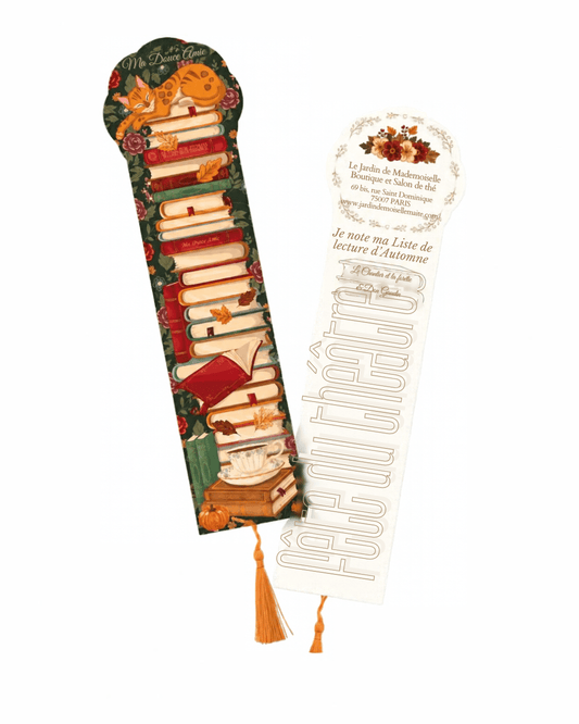 Marque- Page Les lectures d'Automne - Gilbertine BrusselsGilbertine Brussels