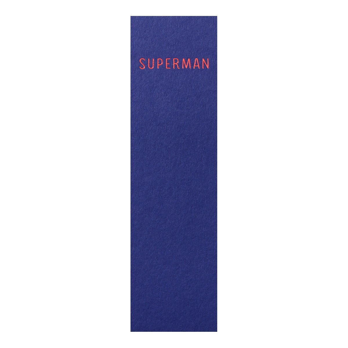 Marque-page SUPERMAN - Gilbertine BrusselsGilbertine Brussels