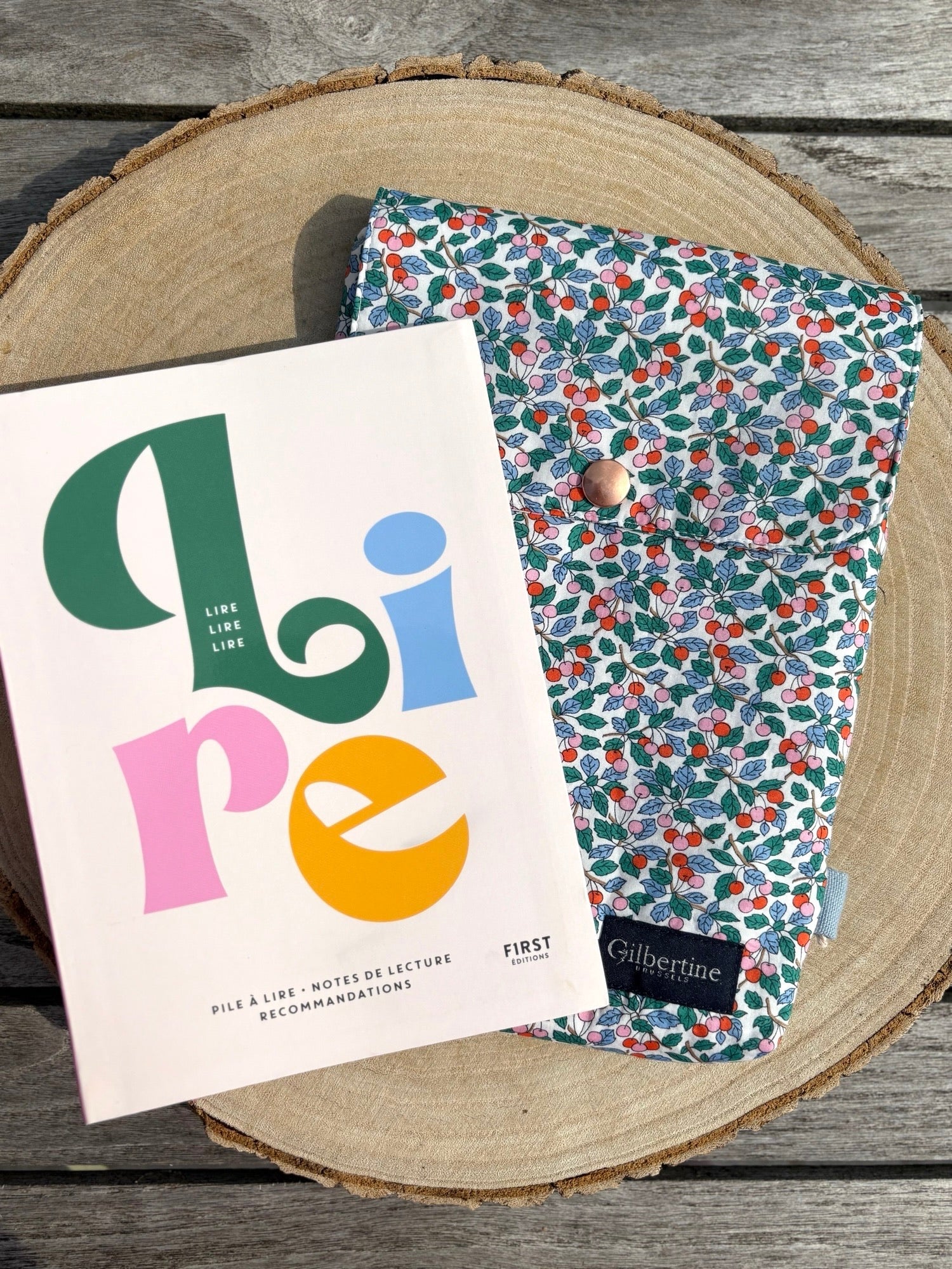 Pack Carnet de lecture +pochette - Gilbertine BrusselsGilbertine Brussels