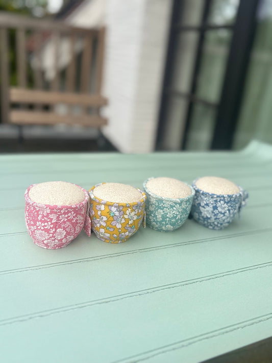 Pique-épingle 🫖Tasse de thé en tissu LIBERTY - Gilbertine BrusselsGilbertine Brussels