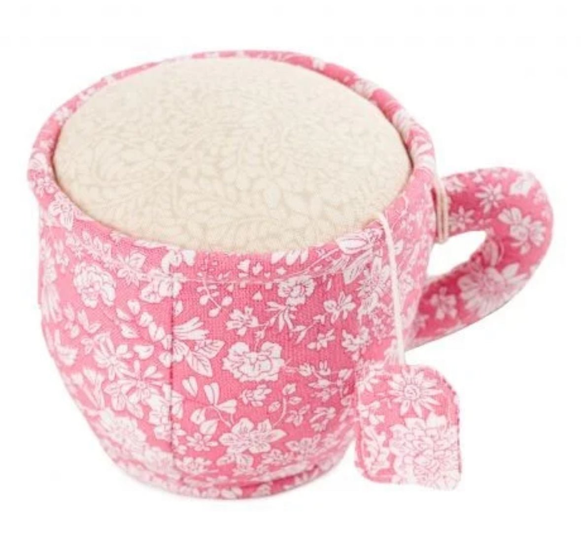 Pique - epingles tasse de thé en tissu LIBERTY - Gilbertine BrusselsGilbertine Brussels