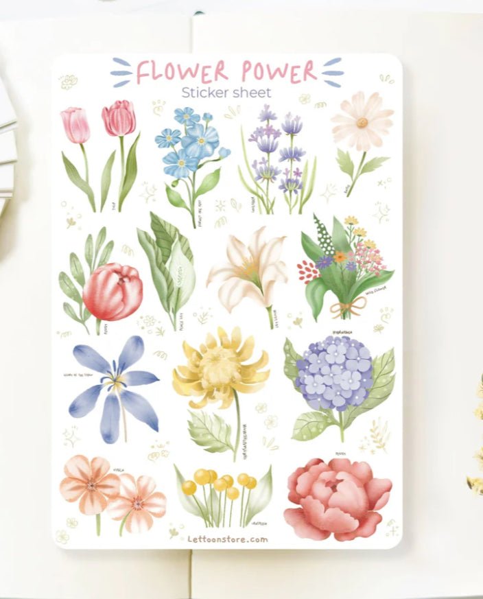 Planche de stickers Lettoon - Gilbertine BrusselsGilbertine Brusselscartes