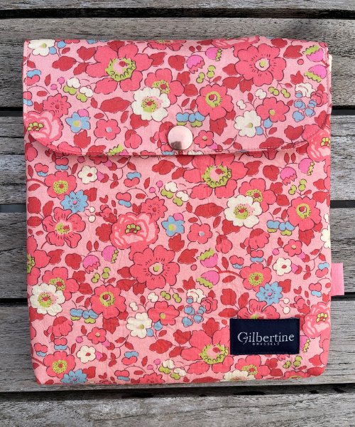 Pochette liseuse Peach sorbet 7 pouces - Gilbertine BrusselsGilbertine Brussels