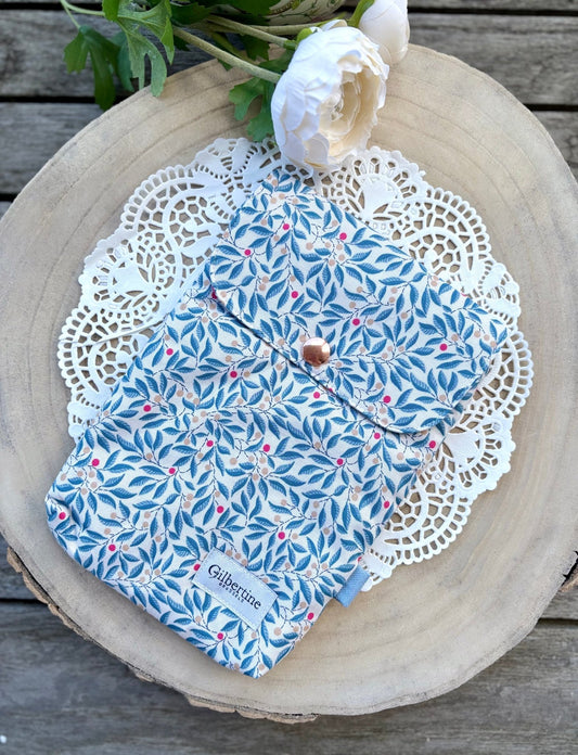 Pochette livre de poche Olive leafs - Gilbertine BrusselsGilbertine Brussels