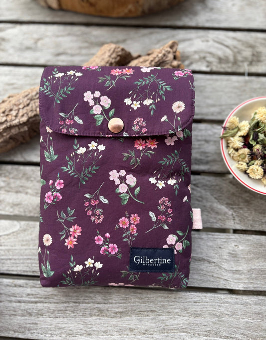 Pochette Livre de Poche Plum and cherry - Gilbertine BrusselsGilbertine Brussels