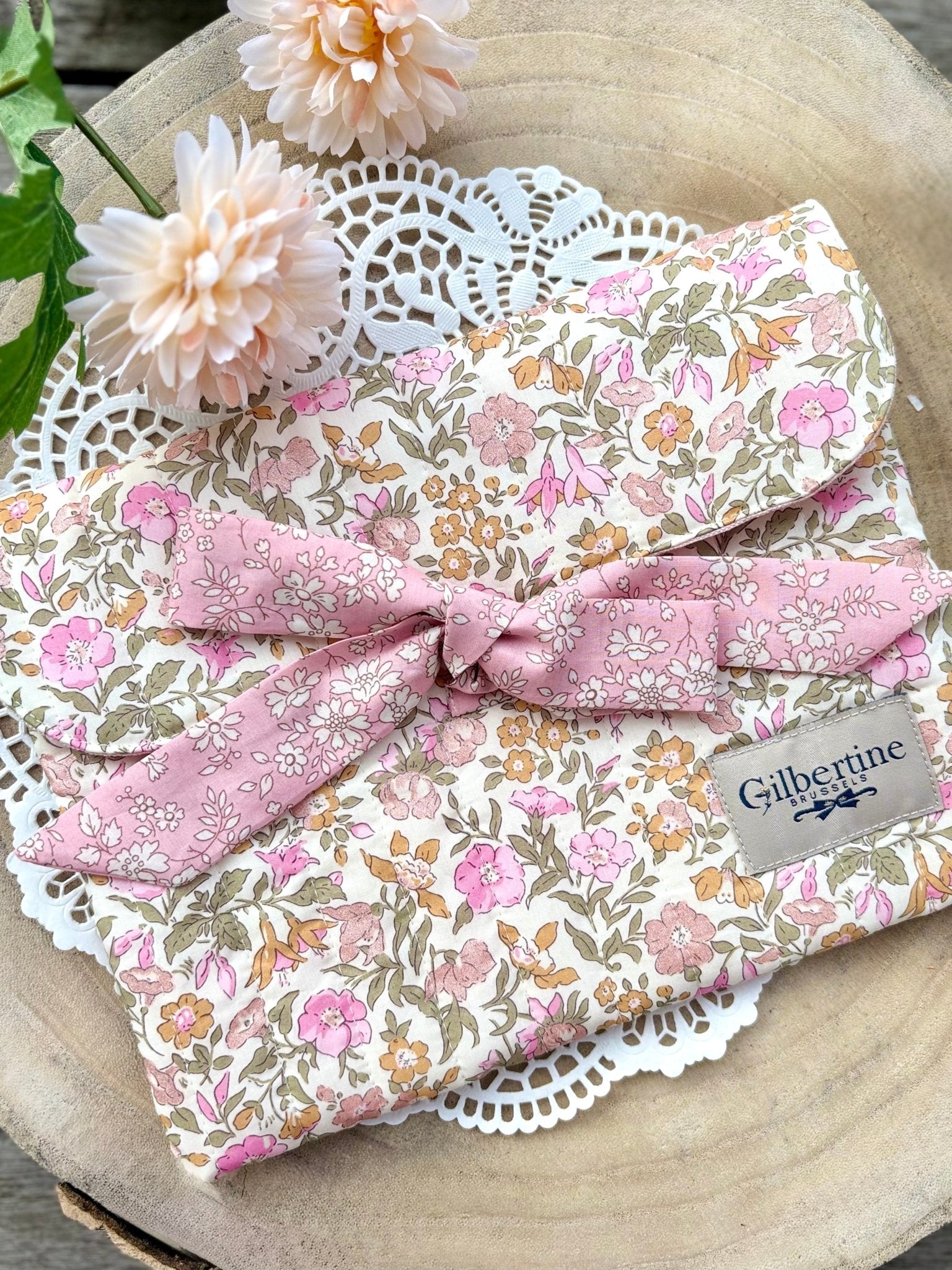 Pochette ruban Say it with flowers [format poche ] - Gilbertine BrusselsGilbertine Brussels