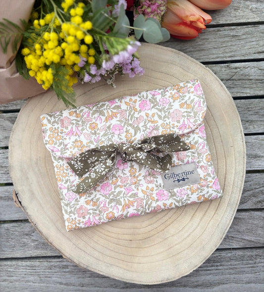 Pochette ruban Say it with flowers ( format poche ) - Gilbertine BrusselsGilbertine Brussels