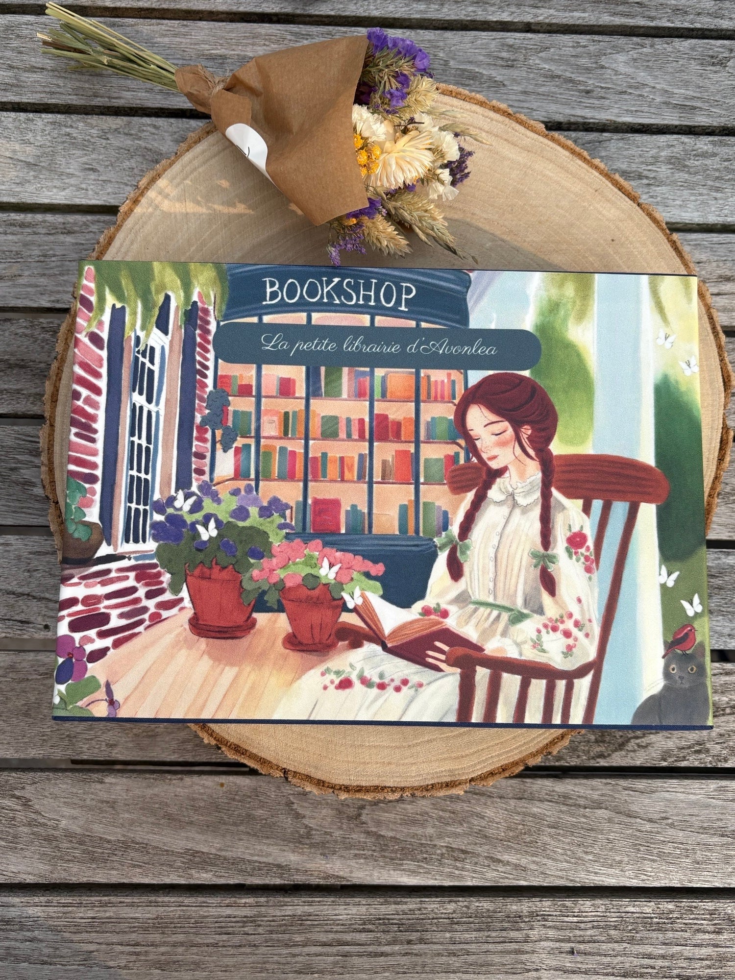 Puzzle 500 pièces 'La petite Librairie d'Avonlea' 🦋🦋 - Gilbertine BrusselsGilbertine Brussels