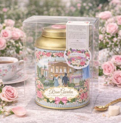 Rosa garden Edition limitée - boîte métal collector de 100 g PRECOMMANDE - Gilbertine BrusselsGilbertine Brussels