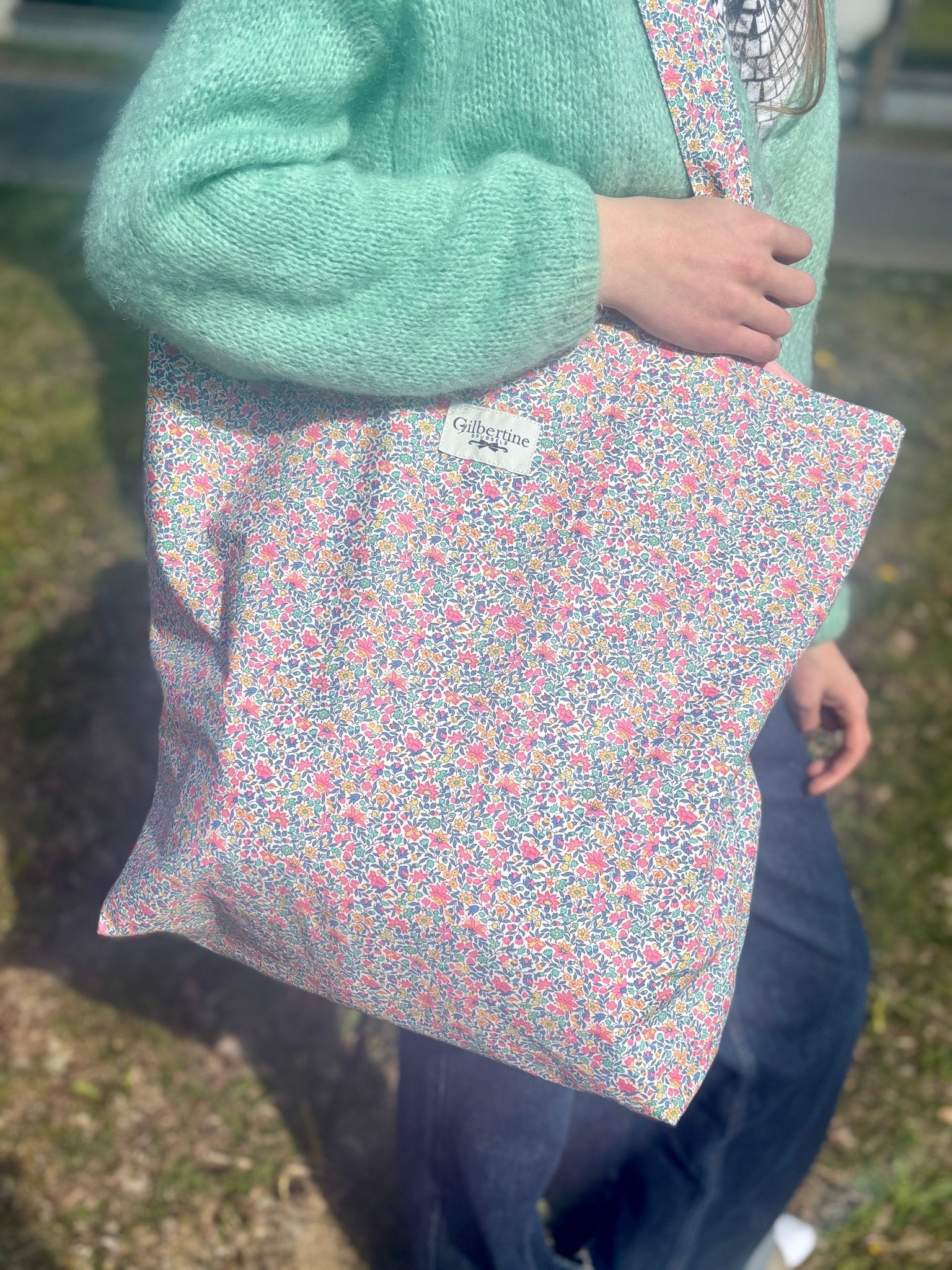 Sac cabas Alyzée 🌸 - Gilbertine BrusselsGilbertine Brussels