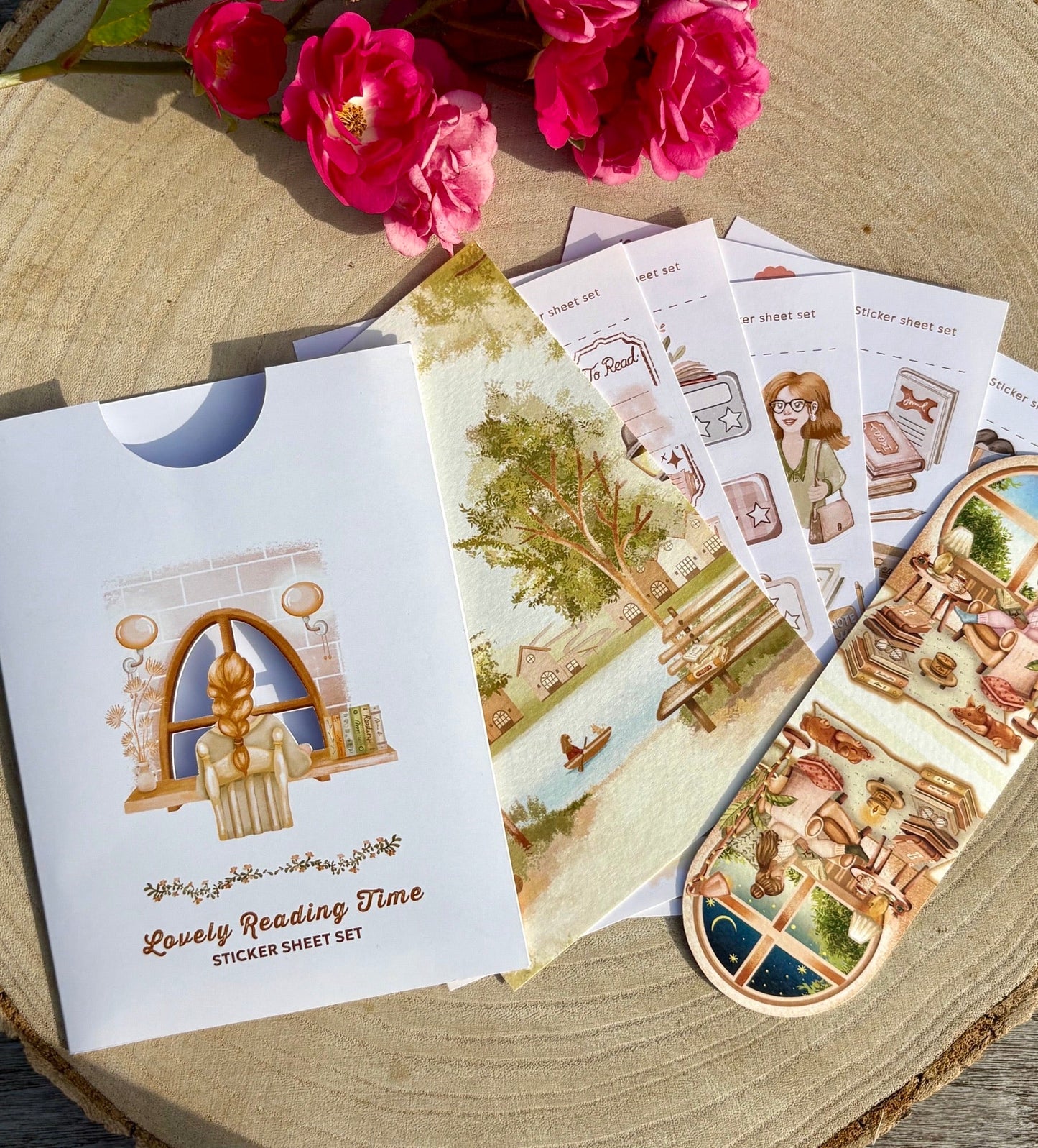 Set 'Lovely reading' - Gilbertine BrusselsGilbertine Brussels