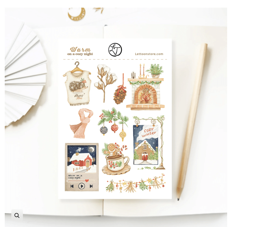 Stickers de noël - Gilbertine BrusselsGilbertine Brussels