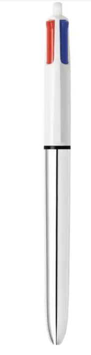 Stylo à bille Bic® 4 couleurs SHINE - Gilbertine BrusselsGilbertine Brussels