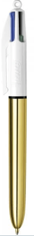 Stylo à bille Bic® 4 couleurs SHINE - Gilbertine BrusselsGilbertine Brussels