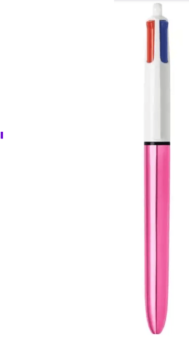 Stylo à bille Bic® 4 couleurs SHINE - Gilbertine BrusselsGilbertine Brussels
