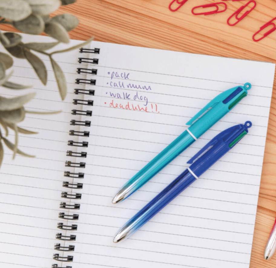 Stylo BIC® 4 couleurs SHINE Smooth gradient - Gilbertine BrusselsGilbertine Brussels